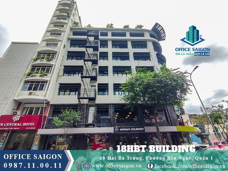 Văn phòng cho thuê tại tòa nhà 18HBT Building quận 1