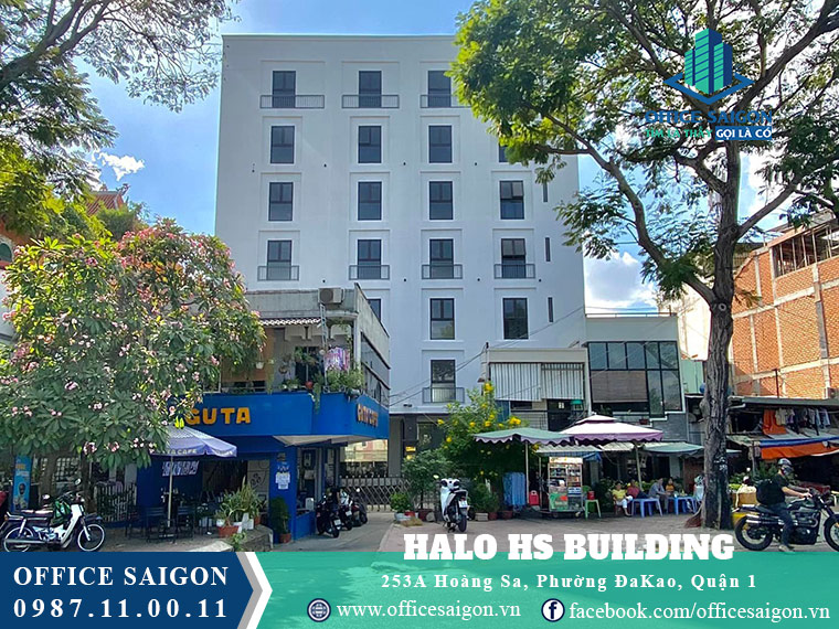 Vị trí tòa nhà Halo Hoàng Sa Building