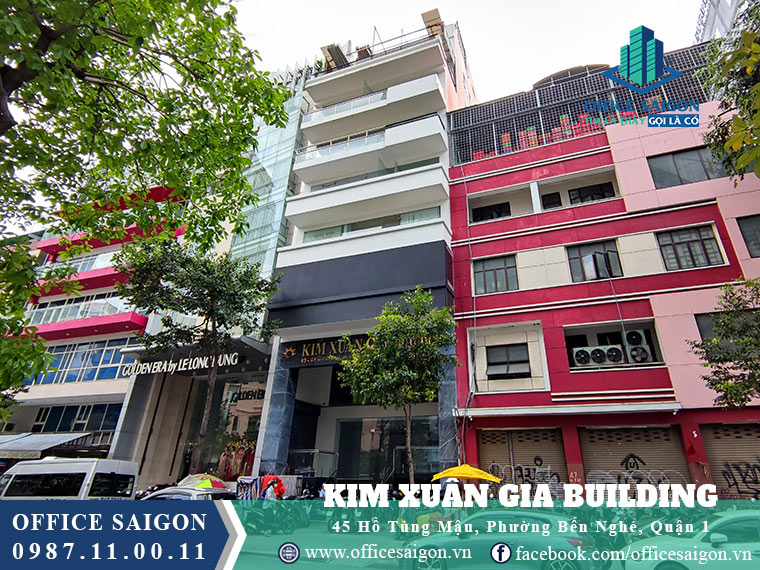 Văn phòng cho thuê tại Kim Xuân Gia building quận 1