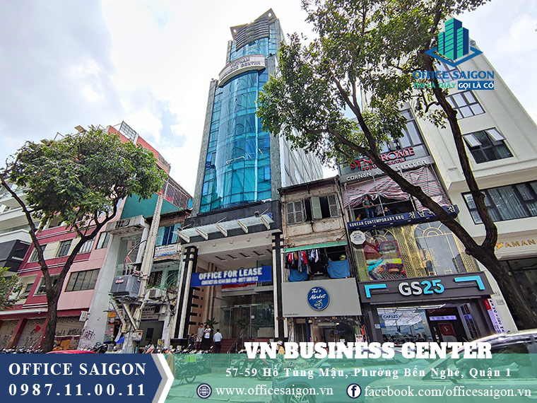 Văn phòng cho thuê tại toà nhà Việt Nam Business Center quận 1