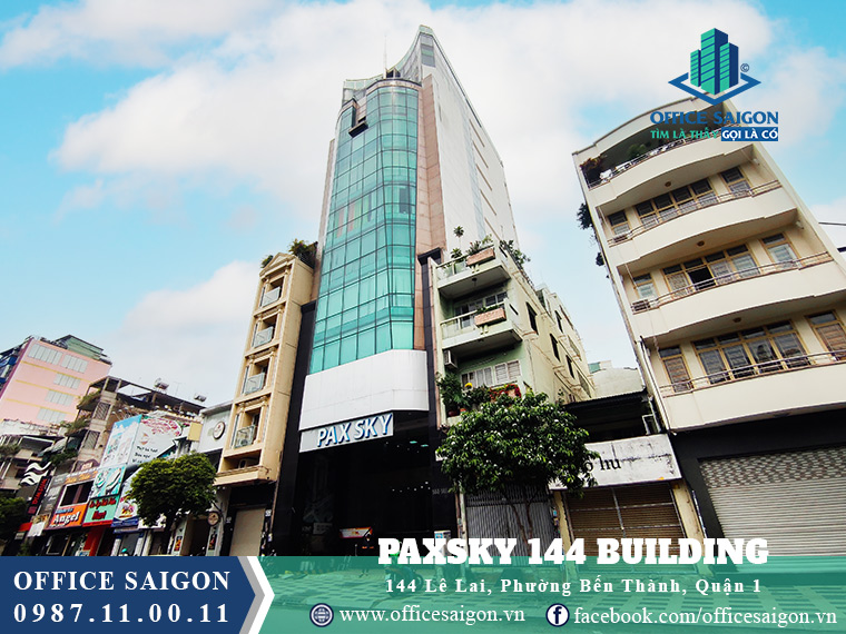 Cho thuê văn phòng tại tòa nhà PaxSky 144 Building Quận 1