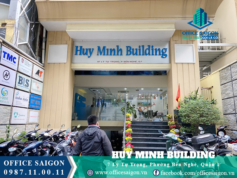 Lối vào văn phòng cho thuê tại toà nhà Saigon Land Building quận 1