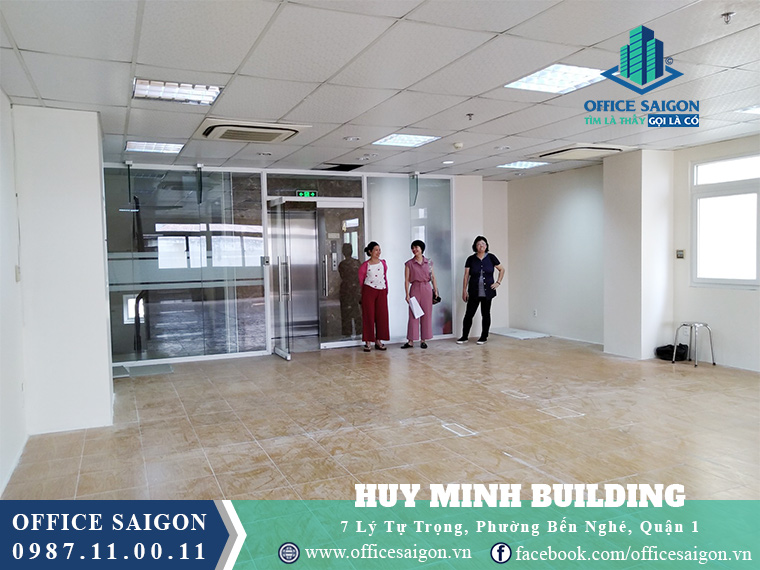 Mặt bằng đang cho thuê tại toà nhà Saigon Land Building quận 1