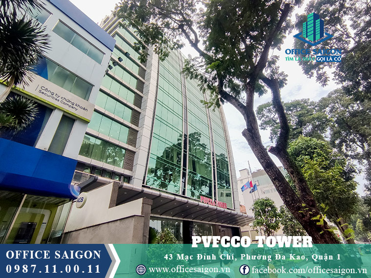 Tổng quan văn phòng cho thuê tại toà nhà PVFCCO Tower Quận 1