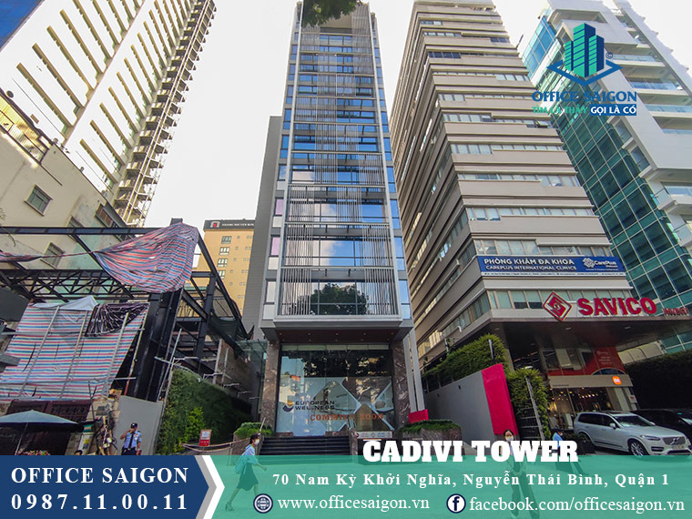 Vị trí tòa nhà Cadivi Tower