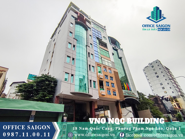 View mặt tiền phía trước tòa nhà Titan building đường Nam Quốc Can