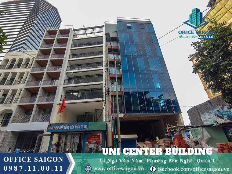 Vị trí tòa nhà Uni Center