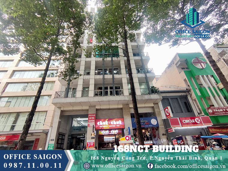 Vị trí tòa nhà 168NCT BUILDING