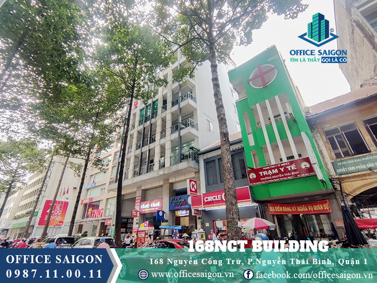 Tổng quan văn phòng cho thuê 168 NCT Building quận 1