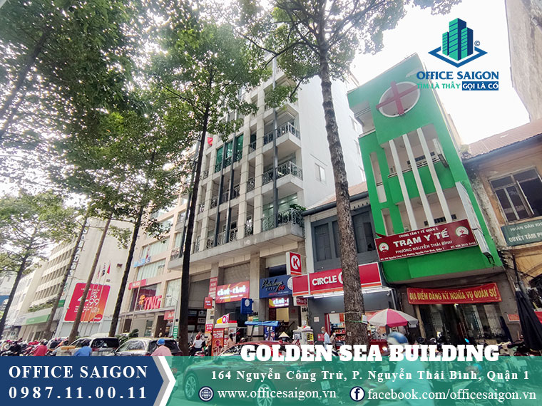 Văn phòng cho thuê tại tòa nhà Golden Sea building quận 1