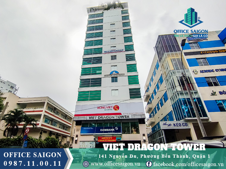Vị trí tòa nhà Viet Dragon Tower