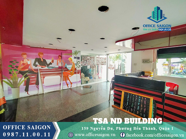 Mặt bằng 65m2 tại tầng trệt văn phòng cho thuê Khánh Phong building quận 1