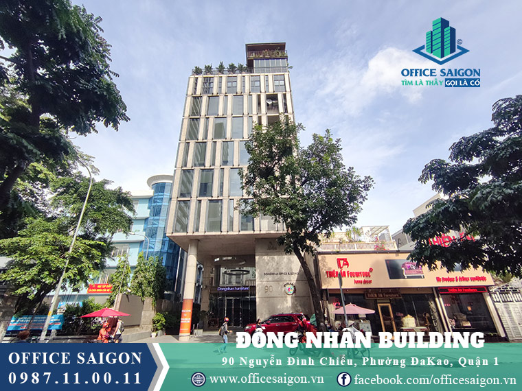Vị trí tòa nhà Đồng Nhân Building