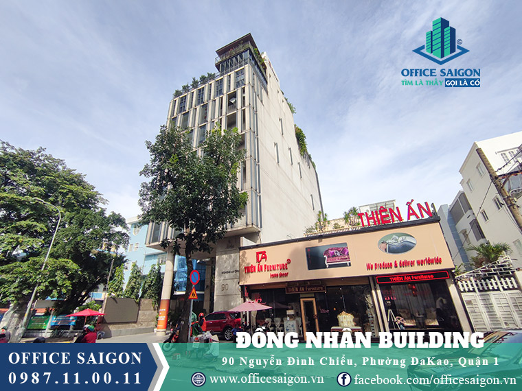 Văn phòng cho thuê tại tòa nhà Đồng Nhân Building quận 1