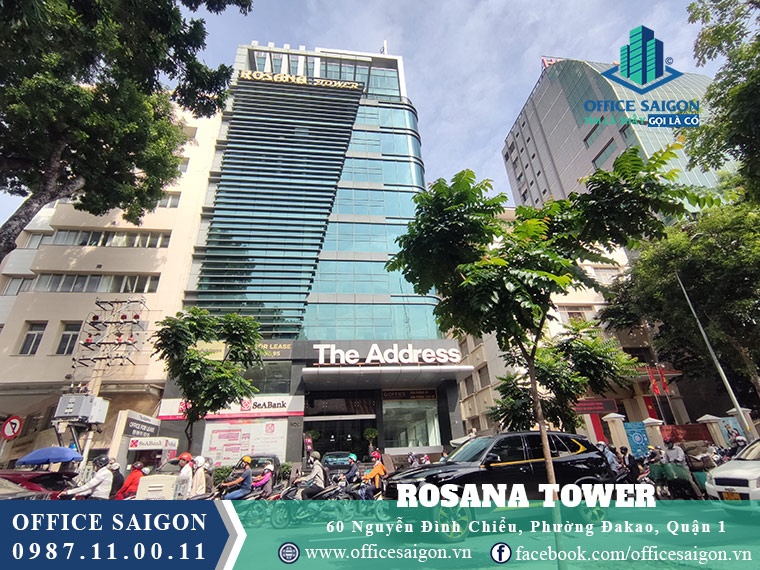 Vị trí tòa nhà Rosana Tower