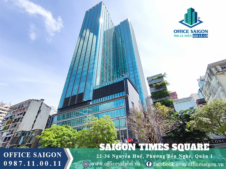 Thiết kế hiện đại vượt bậc của tòa nhà Saigon Time Square Tower