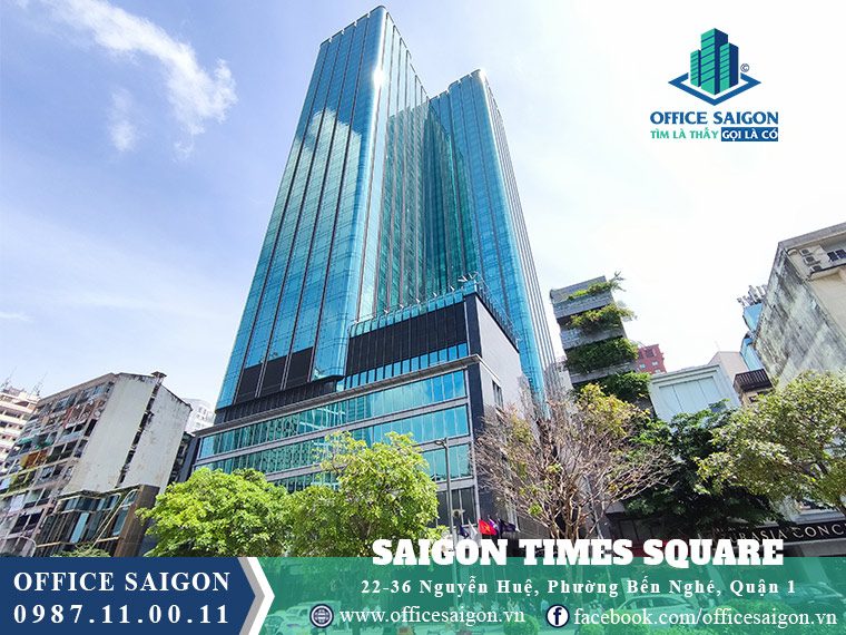 Vị trí tòa nhà Saigon Times Square