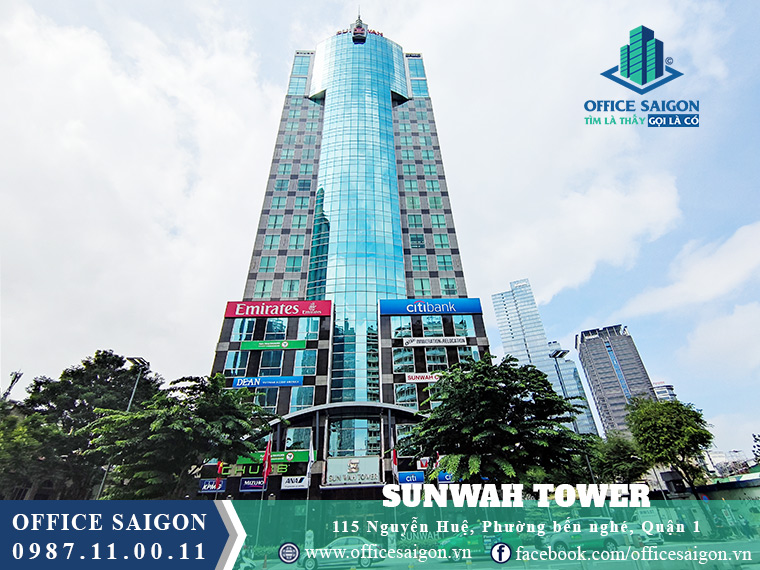 Vị trí tòa nhà Sunwah Tower