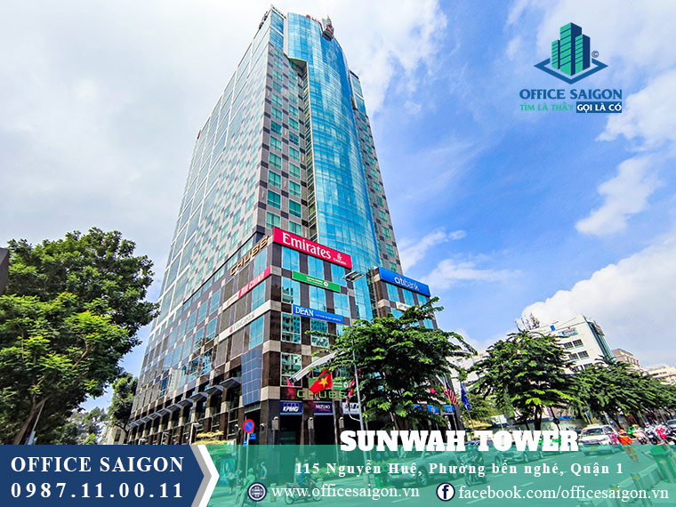 Văn phòng cho thuê tại cao ốc Sunwah Tower Nguyễn Huệ