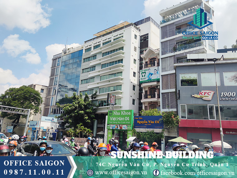 Cho thuê văn phòng hạng C quận 1 tại toà nhà Sunshine Building