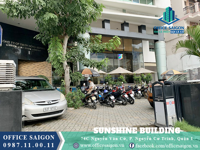 Mặt tiền văn phòng cho thuê Sunshine Building quận 1