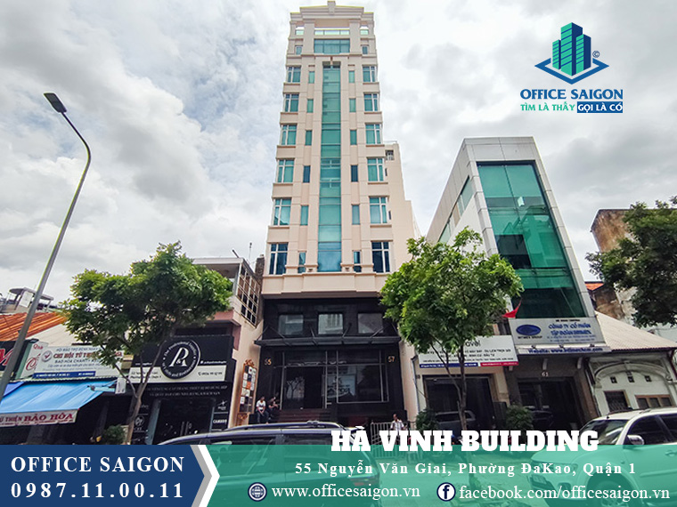 Vị trí tòa nhà Hà Vinh Building