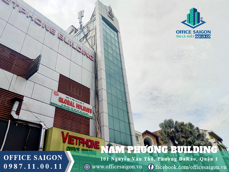 Văn phòng cho thuê tại toà nhà Nam Phương Building quận 1