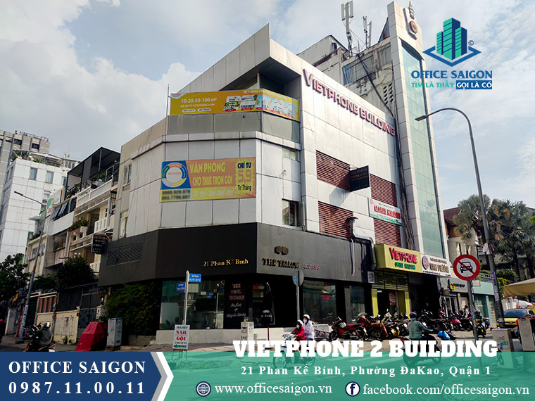 văn phòng cho thuê giá tốt tại Vietphone 2 building quận 1