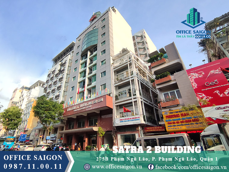 Cho thuê văn phòng quận 1 tại toà nhà Satra 2 Building