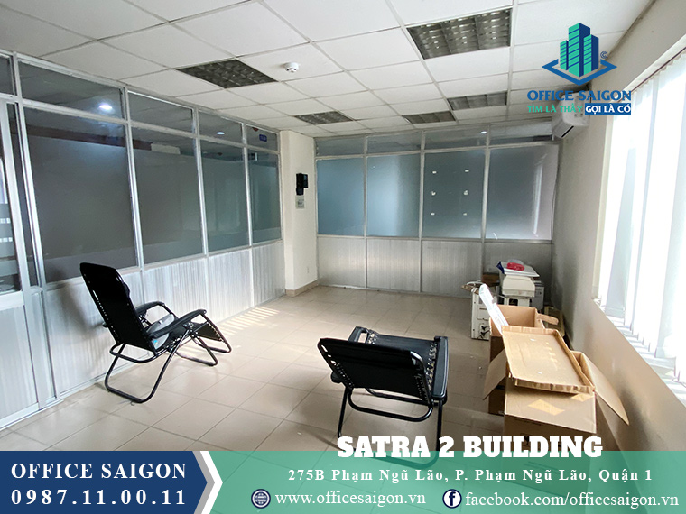 View sàn cho thuê văn phòng tại toà nhà Satra 2 Quận 1