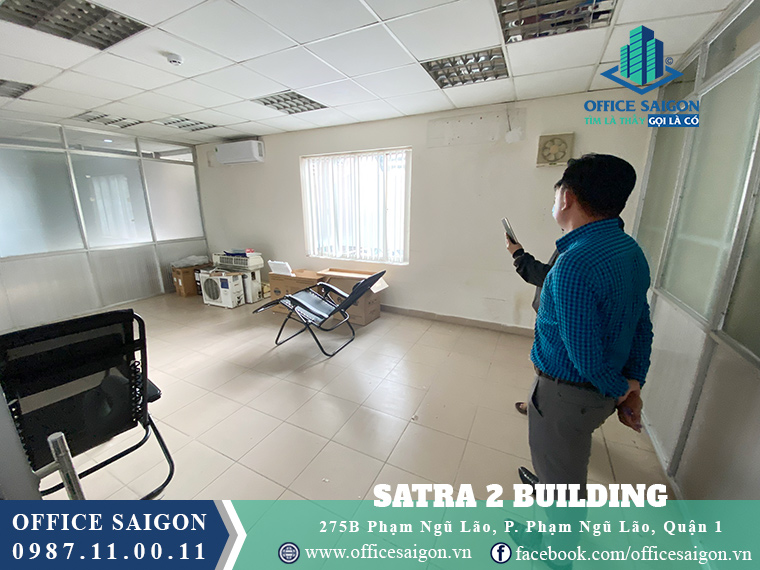 Tổng quan văn phòng cho thuê tại toà nhà Satra 2 Quận 1