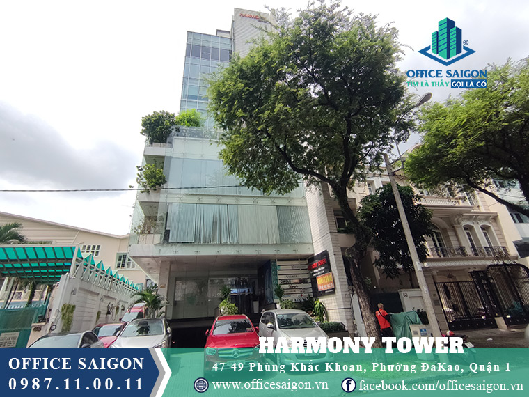 Văn phòng cho thuê tại toà nhà Harmony Tower quận 1