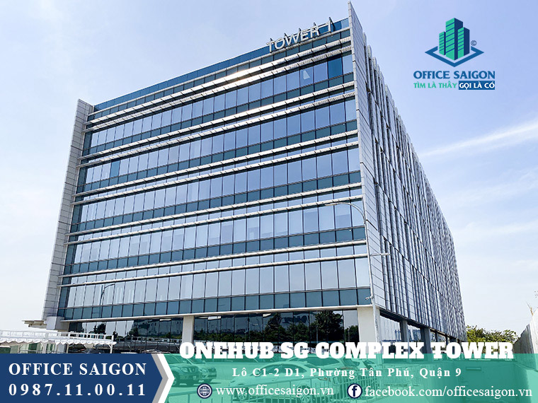 văn phòng cho thuê Onhub Saigon Complex tower quận 9