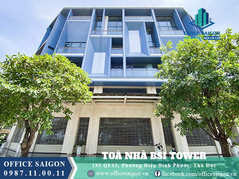 Văn phòng cho thuê BSI tower quận Thủ Đức