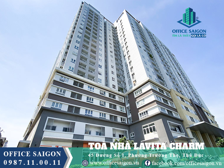 Ảnh chụp từ bên ngoài tòa nhà Lavita Charm Building