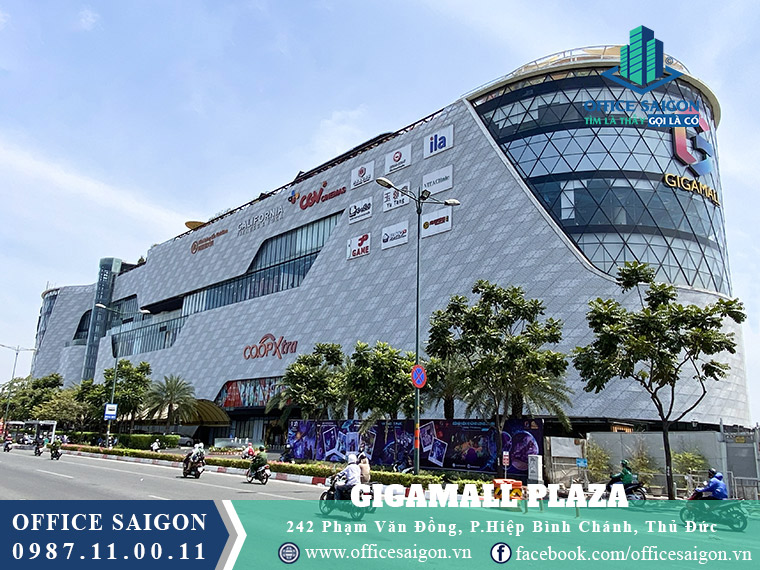  Cho thuê văn phòng toà nhà Gigamall Plaza Quận 1