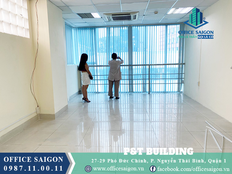 View góc khác phòng 30m2 ở lầu 4 PT building