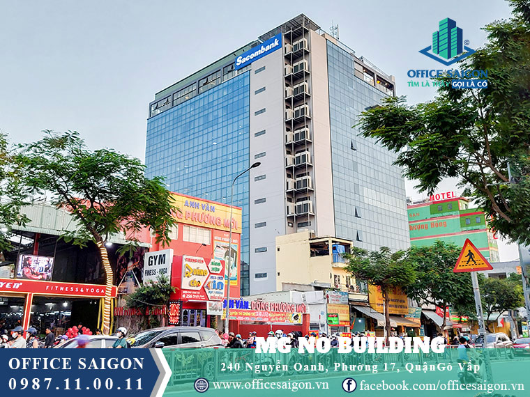 Cao ốc văn phòng cho thuê MG Building Nguyễn Oanh quận Gò Vấp