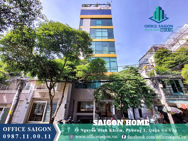 Vị trí tòa nhà Saigon Home Building