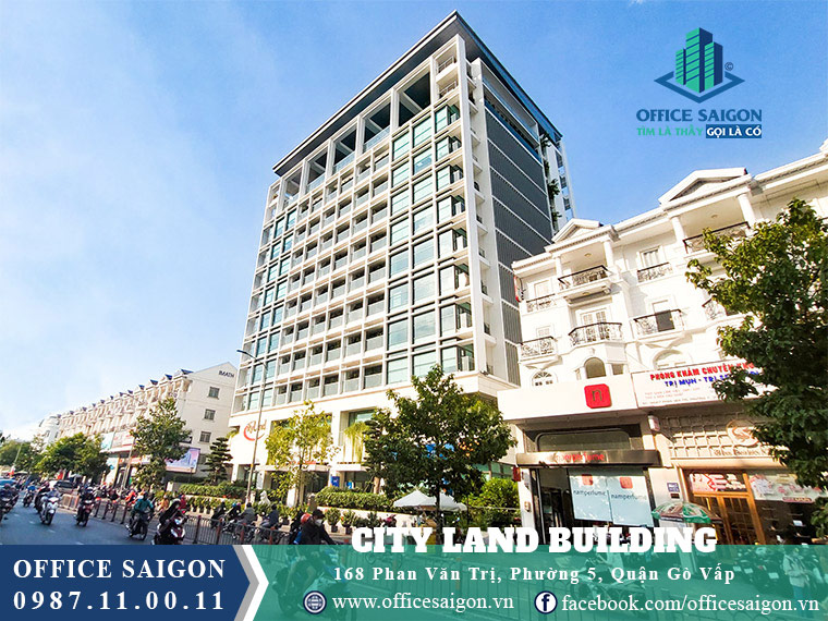 View cho thuê văn phòng toà nhà City Land Quận Gò Vấp