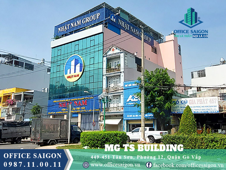 View cho thuê văn phòng toà nhà MG TS Quận Gò Vấp