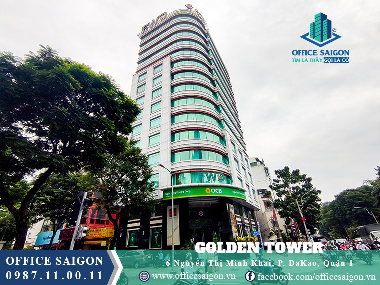 Vị trí tòa nhà Golden Tower