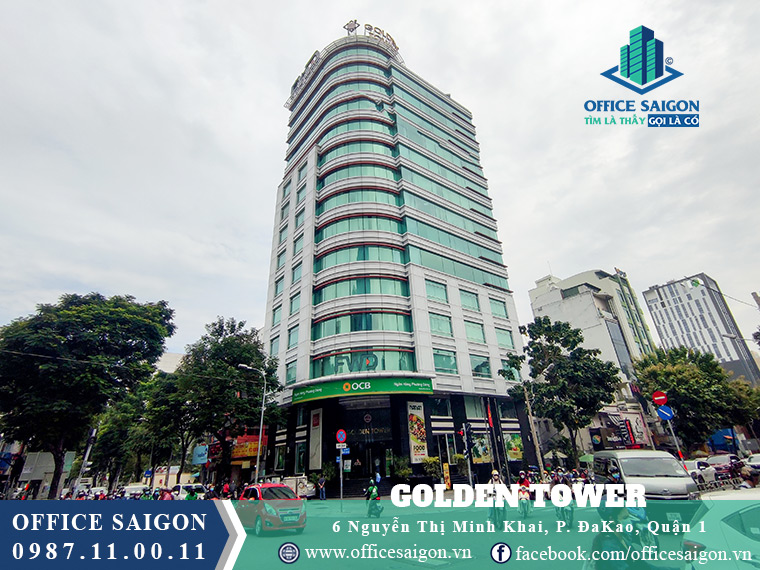 Cho thuê văn phòng hạng C quận 1 tại toà nhà Golden Tower