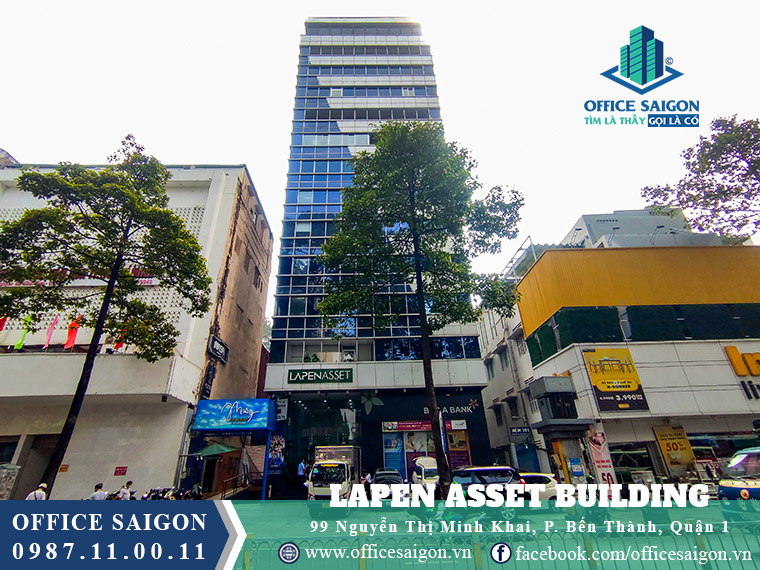 Cho thuê văn phòng tại Lapen Asset Building 99 Nguyễn Thị Minh Khai