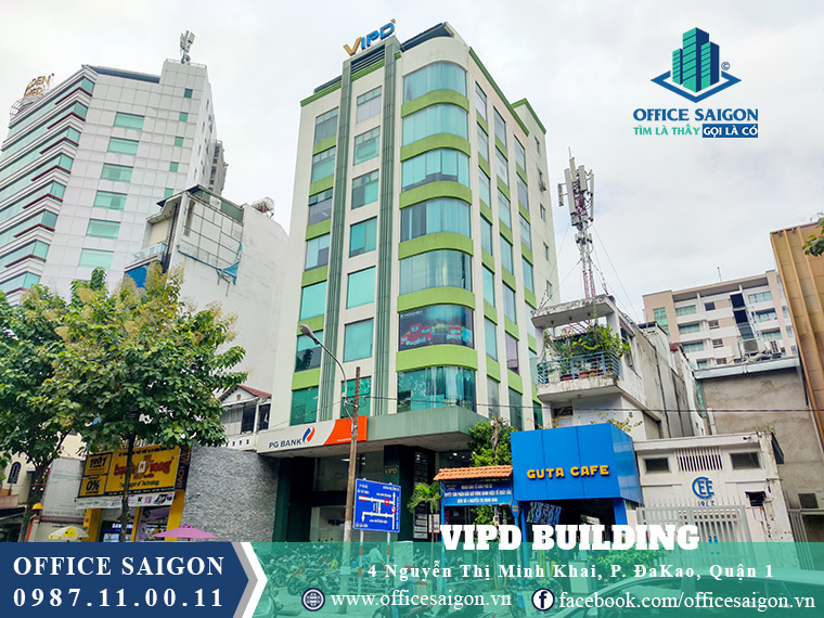 Cho thuê văn phòng tại toà nhà VIPD Building quận 1