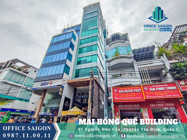 Văn phòng cho thuê tại tòa nhà Mai Hồng Quế building quận 1