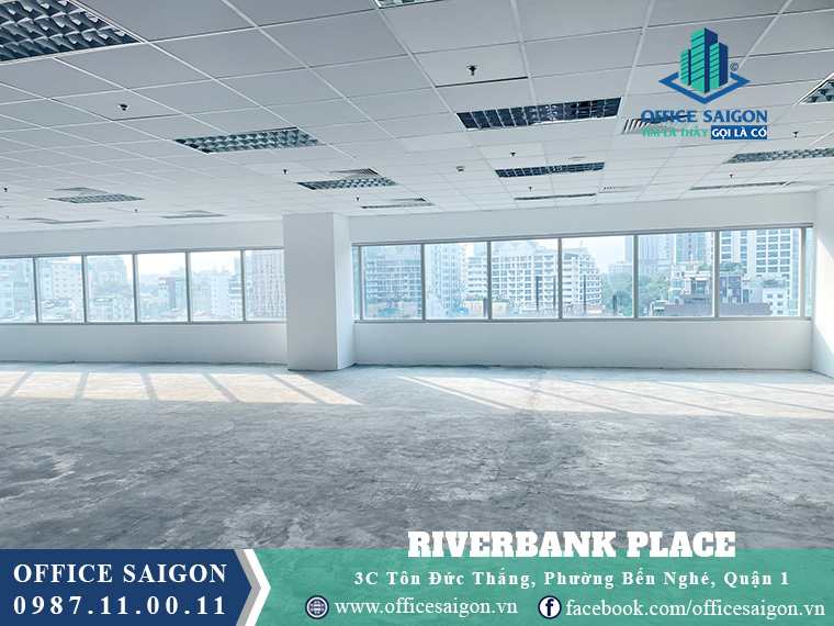 Một góc view khác tại văn phòng dịch vụ ở tòa nhà Le Meridien Saigon