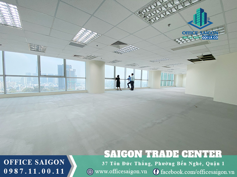 Một góc view khác diện tích 100m2 ở tòa nhà Saigon Trade Center tower