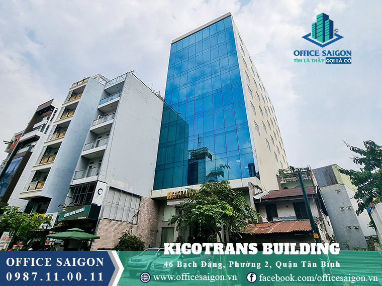 View tổng quan phía ngoài tòa nhà Kicotrans 3 building