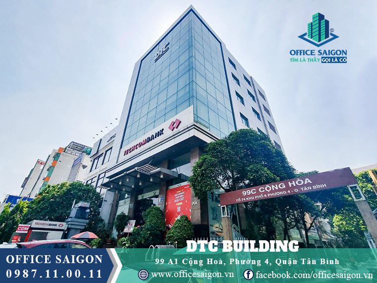 Tổng quan tòa nhà văn phòng DTC building đường Cộng Hòa